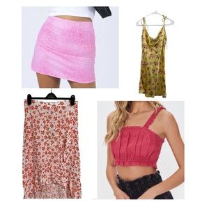 Top, Dress, and Skirt bundle!! Zara, Princess Polly, Kendall + Kylie, Forever 21
